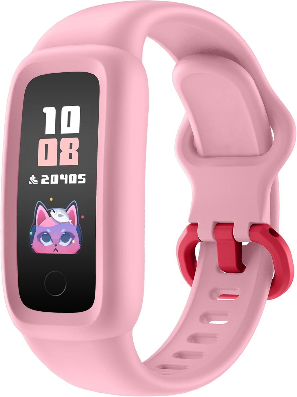 BIGGERFIVE Vigor 2 Kids Fitness Tracker Watch for Girls Boys Ages 5-12, IP68 Waterproof, Activity Tracker, Pedometer, Heart Rate Sleep Monitor, Calorie Step Counter Watch